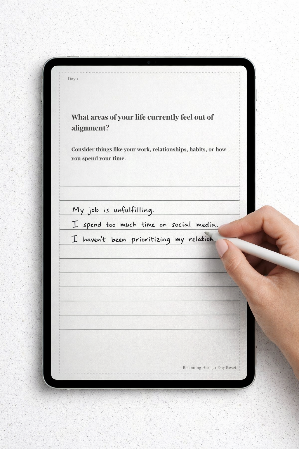 Becoming Her: 30-Day Reset